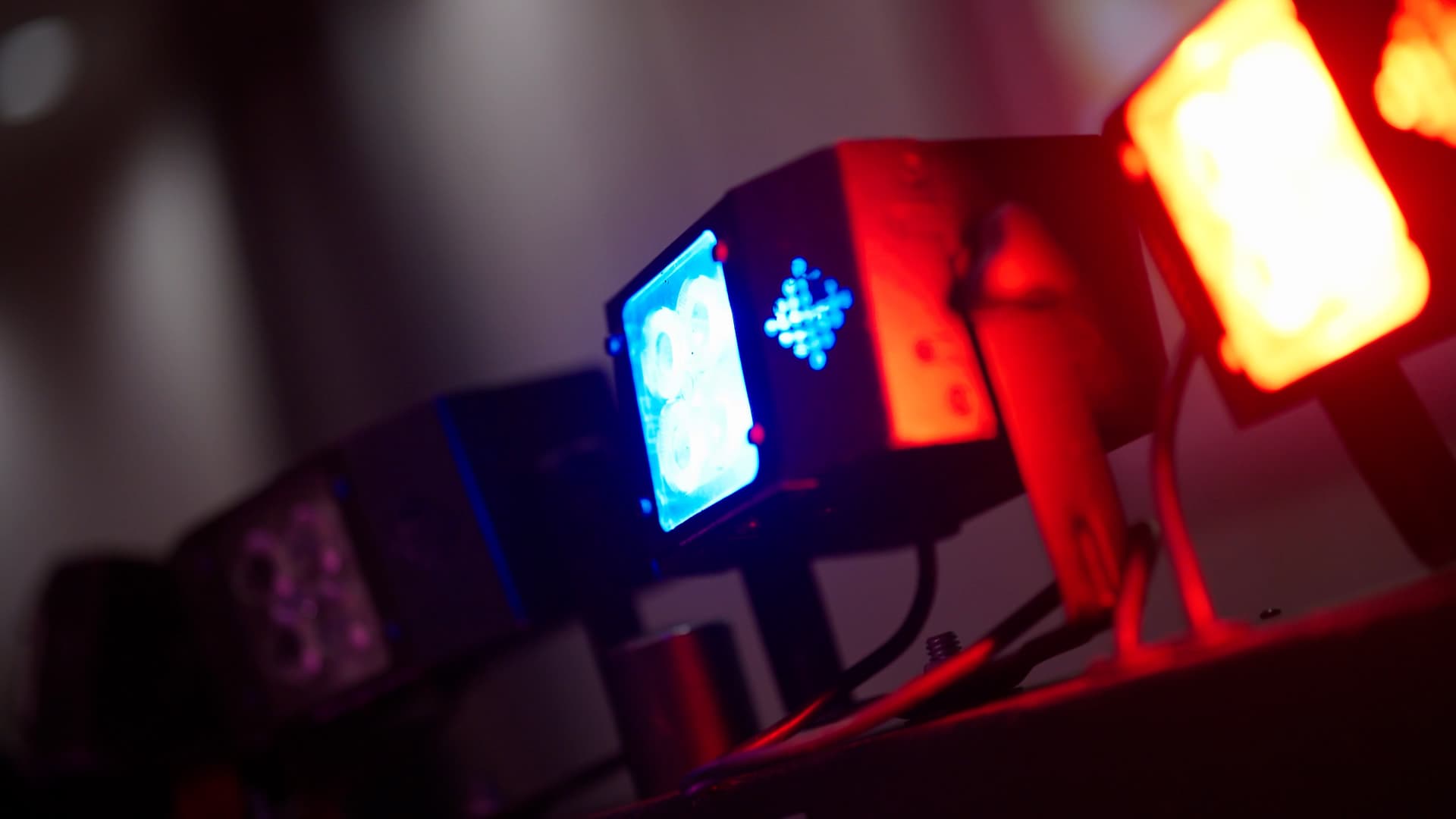 Professional event videography lighting setup for corporate video production